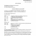 Einladung zur Mitgliederversammlung des BDWO (Bundesverband Deutscher West-Ost-Gesellschaften e.V) am 18./19. April in der Waldorfschule in Essen